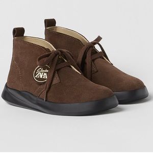 Kids Clark's leather boots